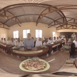 Bill Gates Lunchtime in Africa